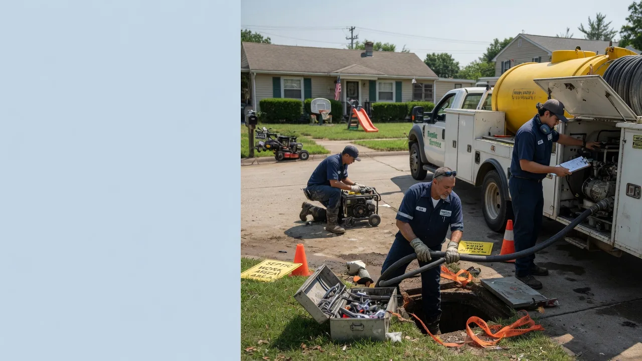 Septic Tank Pumping in Hanceville, AL near me